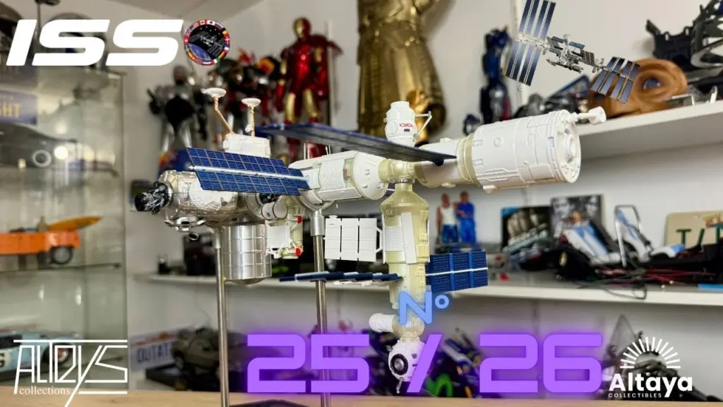 N°25 & 26 ISS Station Spatiale Internationale ALTEYS/ALTAYA