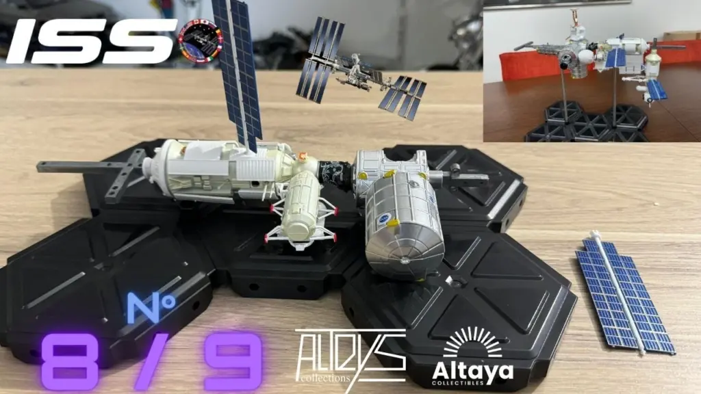 N°8 & 9 ISS Station Spatiale Internationale ALTEYS/ALTAYA