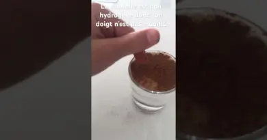 Petite expérience scientifique à faire à la maison