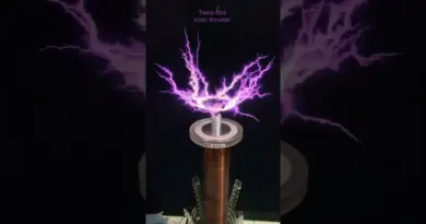 Plasma propulsion#self propulsion Tesla coil #ionic thruster #shorts