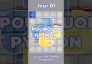 Pourquoi choisir Python ? Jour 1/30