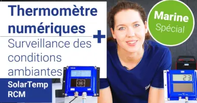 Précision en mer: Thermomètre numérique & surveillance SIKA