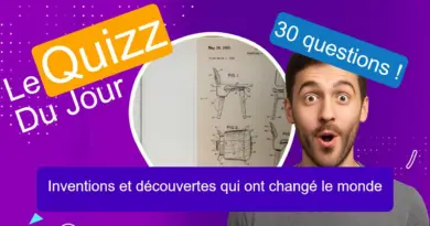Quizz – Inventions et découvertes qui ont changé le monde