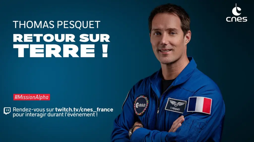 [REPLAY] #MissionAlpha – Retour sur Terre de Thomas Pesquet