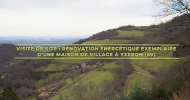 Rénovation énergétique d’une maison de village à Yzeron (69)