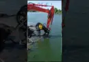 River Trash Cleaning Machine in Action! 🌊♻️