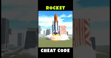 Rocket 🚀 Cheat Code 🤯 In Indian Bike Driving 3D 💥☠️ #shorts #ibd3d #gaming #gta #rocket