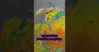 SHORT A look at the ways in which satellites are used to monitor and forecast weather