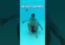 SURVIVRE LONGTEMPS dans L’EAU ! #science #experience #education #eau #piscine #apprendre #baignade