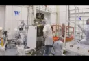 See the NASA DART spacecraft’s ion thruster get installed