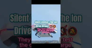 Silent Ventus: The Ion Drive Drone! 😮#shorts #technology #drone