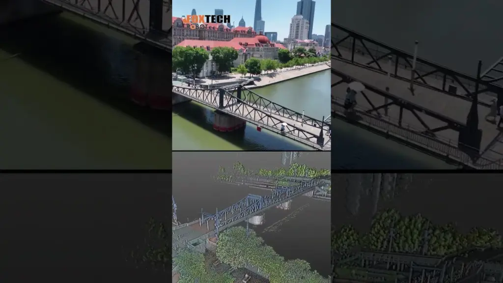Slam100 Handheld Laser Scanner| Revolutionizing Data Capture| Jintang Bridge Scanning Showing