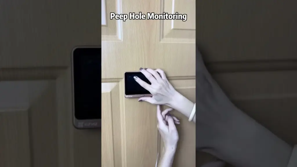 Smart Door Peephole Camera. Product Link in the Comments!