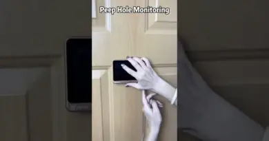 Smart Door Peephole Camera. Product Link in the Comments!