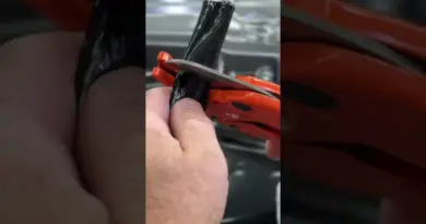 Some Heat Sleeve protection and Fuse It silicon tape to seal it off #4runner #ls  @sptools