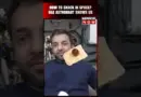 Space Viral Video: UAE Astronaut Shows How He Enjoys Honey Sandwich in Space #shorts