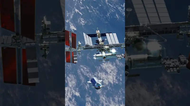 SpaceX Starship Docking at the International Space Station
