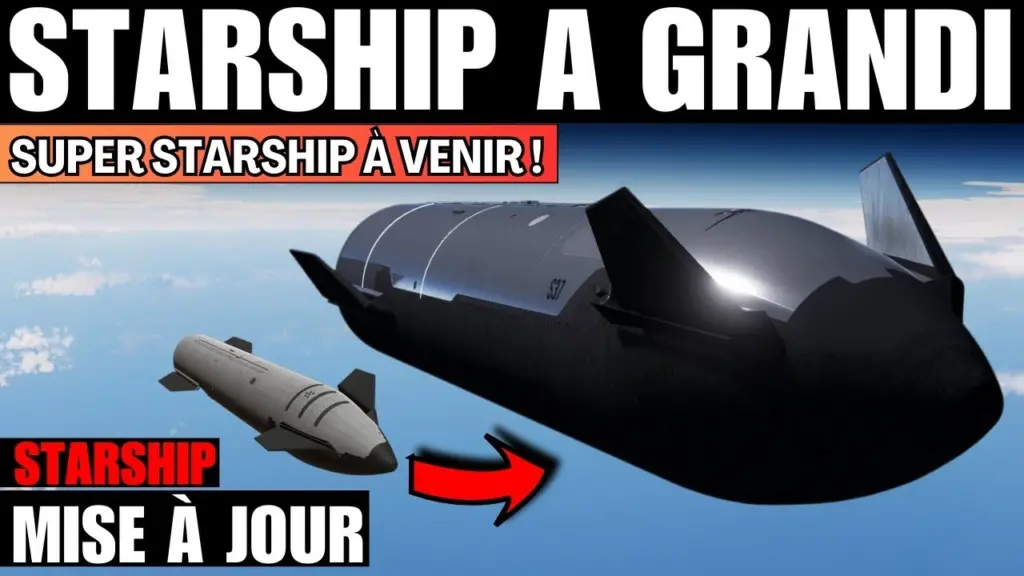 SpaceX Starship – Elon Musk affirme que SpaceX construira un Starship 5 fois plus grand ! ce sera?