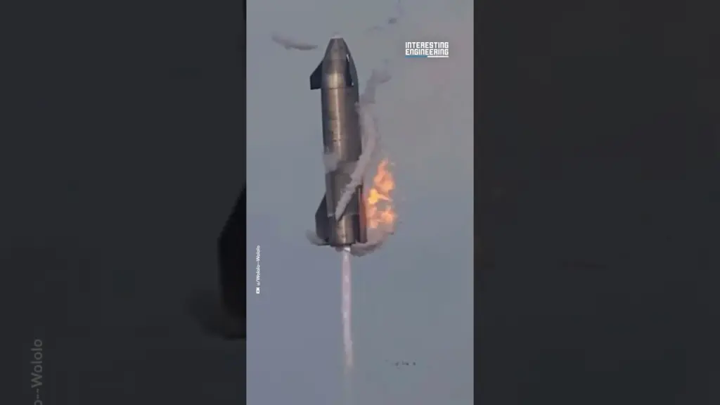 SpaceX Starship Prototype Landing