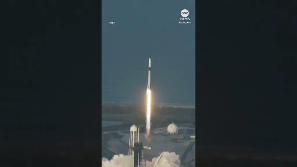 SpaceX mission launches to ISS to bring astronauts back to Earth