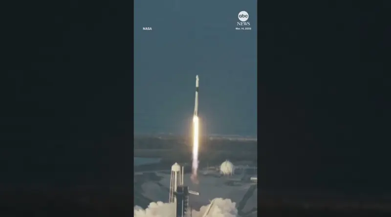 SpaceX mission launches to ISS to bring astronauts back to Earth