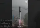 SpaceX’s latest unmanned Starship rocket spins out of control #Shorts