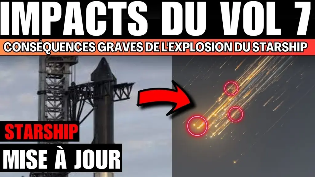 Spacex Starship – Détails de l’explosion du vol 7 du Starship RÉVÉLÉS ! Qu’a à dire Elon Musk ?