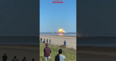 🚀Starship SN9 crash landing boca chica beach view #spacex #rocket #failure #starship #shorts