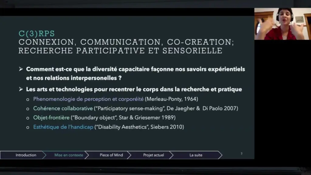 Sur le fil : le potentiel des arts du cirque et technologies immersives, Naila Kulhmann