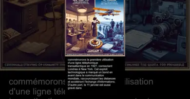 Surprenante Coïncidence: Quand la Technologie Moderne Rencontra l’Histoire le 11 janvier