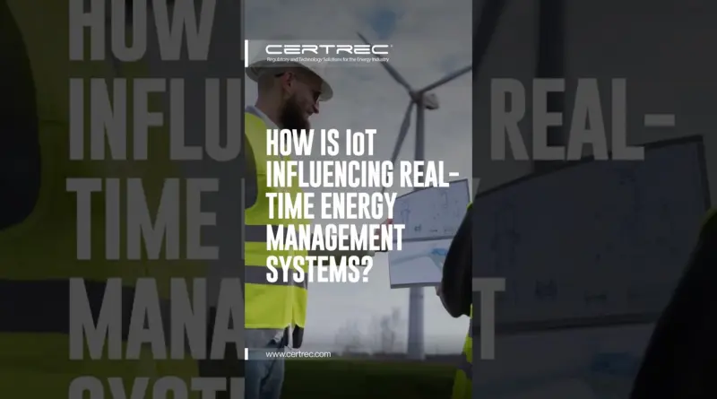 THE INFLUENCE OF IOT ON REAL-TIME ENERGY MANAGEMENT SYSTEMS #energymanagement #internetofthings