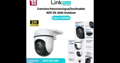 Tapo C530WS – Caméra Surveillance Extérieure 3K WiFi AI – bon prix Maroc Casablanca #maroc #home