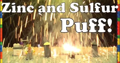 Tiny Science || Zinc and Sulfur Puff – Chemical Reaction – Make Science Fun