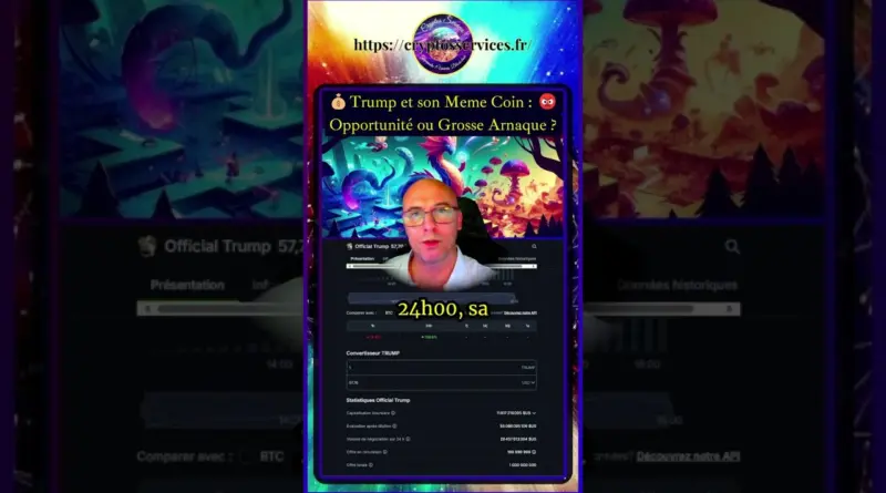 Trump et son Meme Coin : Opportunité ou Grosse Arnaque ? 😡💰