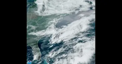 US East Coast Weather Satellite Images from NOAA 6/8/2023 | #shorts