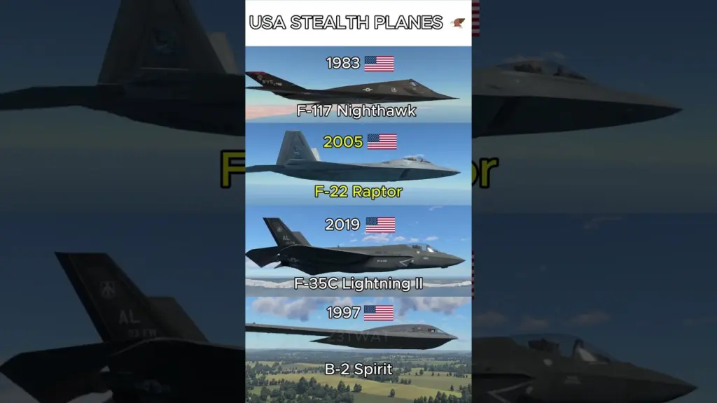 USA ACTIVE STEALTH PLANES 💀#warthunder #military