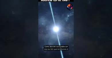 Une 🥄 d’étoile à neutrons pèse plus qu’une ⛰️ ! #cosmos #space #découverte #insolite