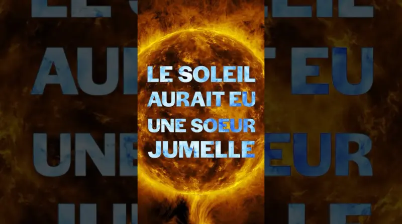 Une sœur jumelle au soleil!? ☀️ #espace #cosmos #soleil #etoile #univers #science #ventsolaire
