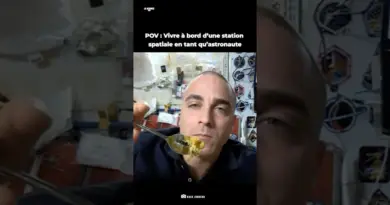 Vivre à bord d’une station spatiale en tant qu’astronaute! #shorts #iss #astronaut #space