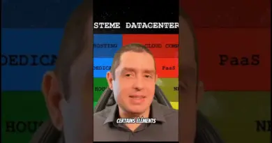 #Vulgarisation #cloud / #datacenters : les serveurs dédiés (partie 2) – Christophe Casalegno #shorts