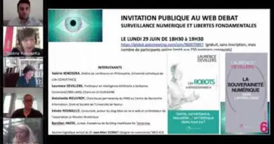 WEB DEBAT SURVEILLANCE NUMERIQUE ET LIBERTES FONDAMENTALES Partie 1 introduction 1