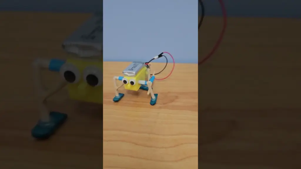 Walking Robot with Single DC Motor