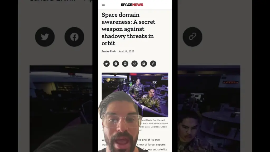 What is space domain awareness? #spacewars #space #aerospace #spacecrafts #satellite