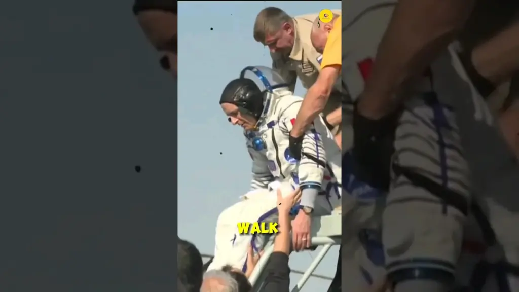 Why Astronauts Not Walk After Returning Earth #reels #foryou  #astronauts #yttracker #shorts