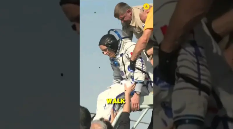 Why Astronauts Not Walk After Returning Earth #reels #foryou  #astronauts #yttracker #shorts
