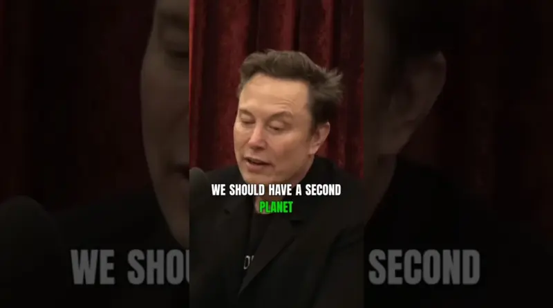 Why Elon Musk think about Mars colonization #Shorts #jre #viral