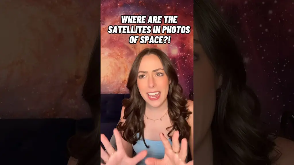 Why aren’t there satellites in photos of earth? 🧐