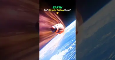 Why satellites do not fall on the earth  #cosmologist #universe #space