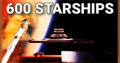 Wie SpaceX bis 2033 600 Starships zum Mars schicken und eine Mars Konstellation errichten will