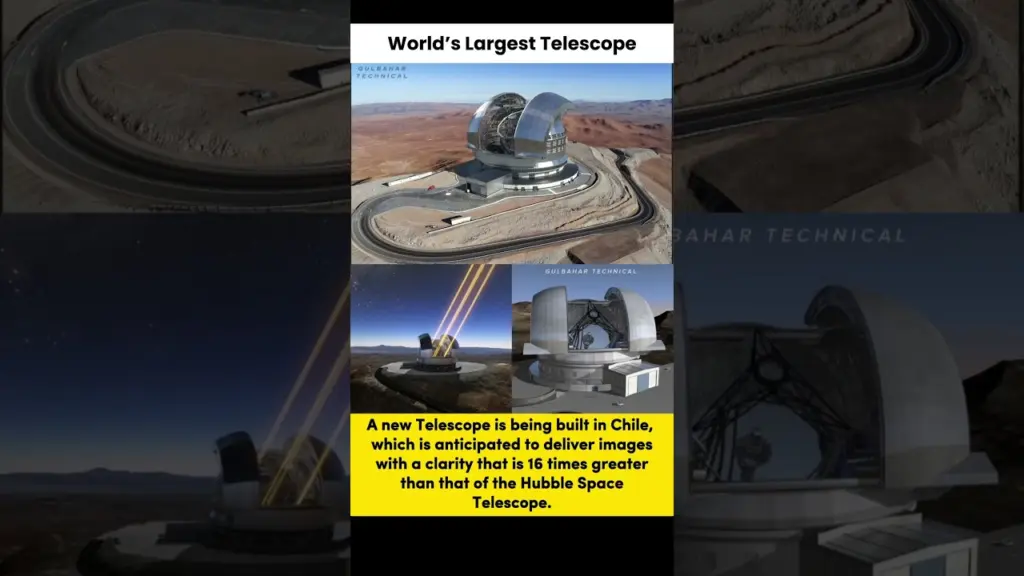 World Largest Telescope is Here – The Telescope That Makes Hubble Look Weak!